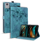 For Lenovo Xiaoxin Pad 11 2025 / Tab K11 Gen 2 TB336 / Idea Tab / Tab M11 Case Card Slots Leather Tablet Stand Folio Cover Flower Cat