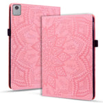 For Lenovo Xiaoxin Pad 11 2025 / Tab K11 Gen 2 TB336 / Idea Tab / Tab M11 Tablet Case Card Slots Leather Cover Flower Pattern