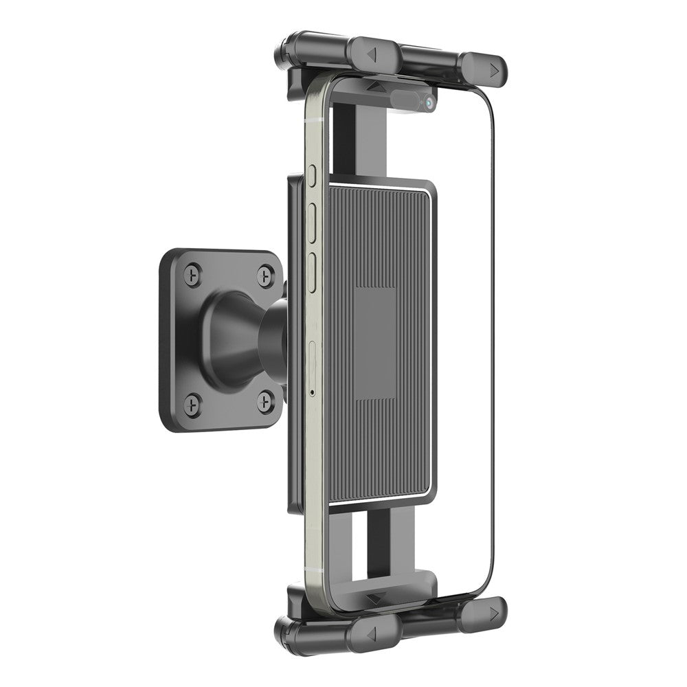 QB01 Universal Wall Mount Holder 4.7-15 Inch Phone Tablet 360 Degree Rotation Kitchen Bathroom Bracket