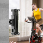 QB01 Universal Wall Mount Holder 4.7-15 Inch Phone Tablet 360 Degree Rotation Kitchen Bathroom Bracket