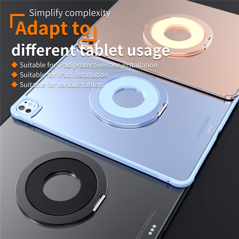 360 Degree Rotating Aluminum Alloy Stand Adhesive Adjustable Phone Tablet Kickstand