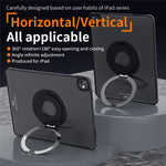 360 Degree Rotating Aluminum Alloy Stand Adhesive Adjustable Phone Tablet Kickstand