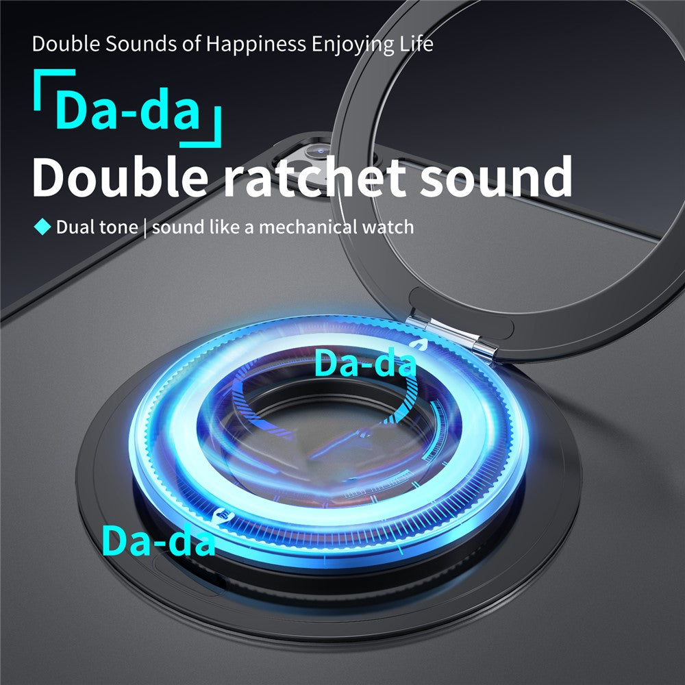 360 Degree Rotating Aluminum Alloy Stand Adhesive Adjustable Phone Tablet Kickstand