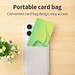 DO AS YOU WISH Foldable Square Magnetic Phone Stand with Card Holder 30-90° Adjustable Phone Desktop Holder Rotary with Magnetic Plate
