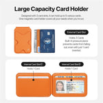 DUX DUCIS PAPO Magnetisk Korthållare med Ställ RFID - Orange
