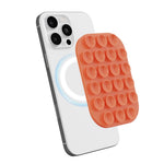 Magnetic Suction Cup Phone Mount Compatible with MagSafe Case Wall Stand Square Anti-Slip Holder