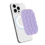 Magnetic Suction Cup Phone Mount Compatible with MagSafe Case Wall Stand Square Anti-Slip Holder