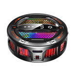 K31 Clip-on magnetisk telefonkøler med AI-temperaturstyring, 3-trins RGB-køleblæser med digitalt display