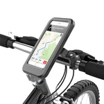 HL-69 Cykel Motorcykel Styre Backspegelfäste Vattentätt mobilfodral Cykel Mobilmobil Pekskärm Hållare Fäste
