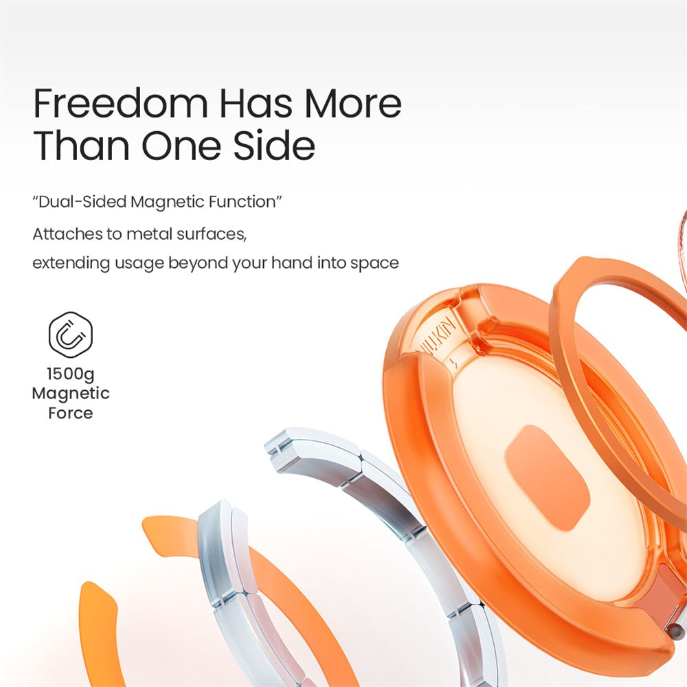 NILLKIN Ring Stand Magnetic Phone Holder Foldable Finger Grip Kickstand