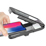 HL-69 Bike Handlebar Cell Phone Holder Mount Waterproof Phone Case Cycling Motorcycle Touch Screen Holder Bracket