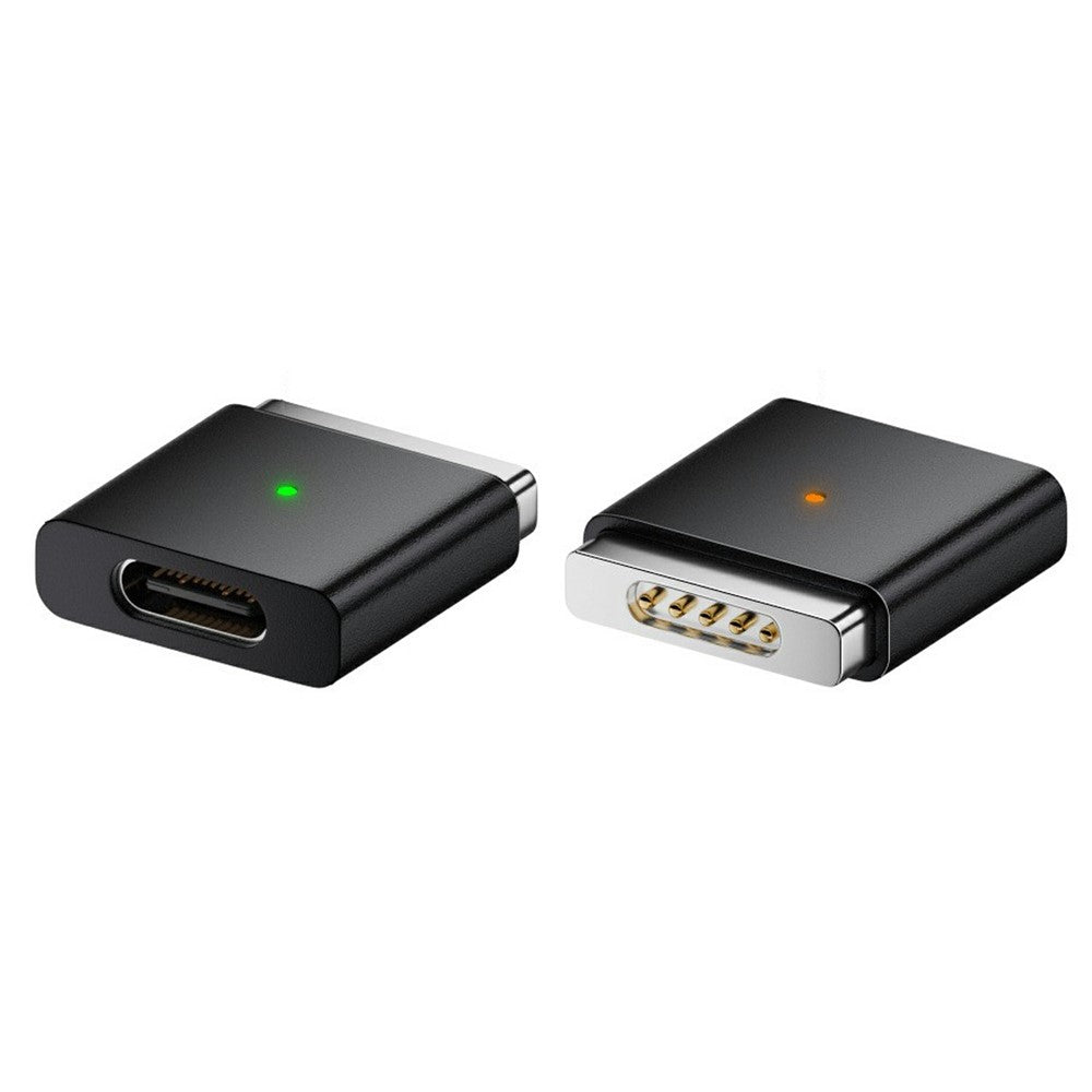 AP2-100T Magnetisk opladningsadapter, Type-C-hunstik til MagSafe 2-hanstik, 100W PD-hurtigopladerkonverter til MacBook Pro/Air (2012-2015)