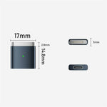 AP2-100T Magnetisk opladningsadapter, Type-C-hunstik til MagSafe 2-hanstik, 100W PD-hurtigopladerkonverter til MacBook Pro/Air (2012-2015)