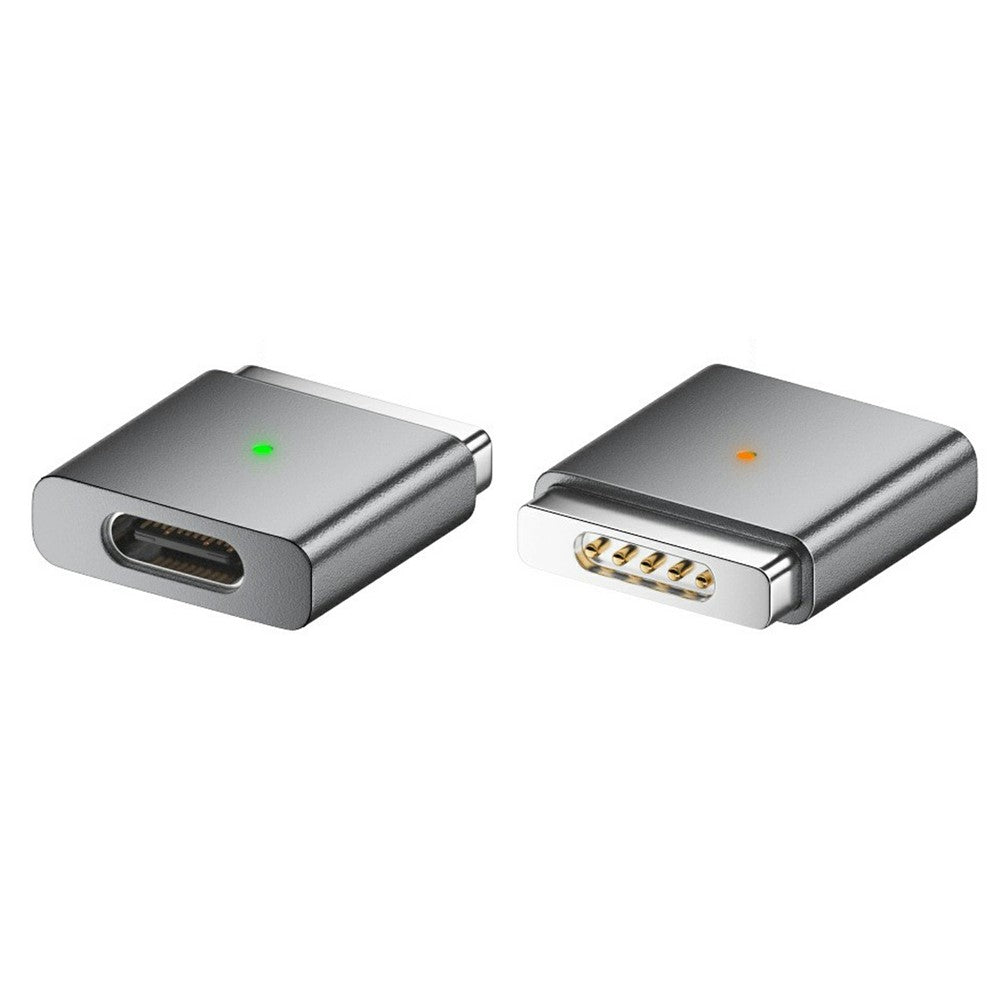 AP2-100T Magnetisk opladningsadapter, Type-C-hunstik til MagSafe 2-hanstik, 100W PD-hurtigopladerkonverter til MacBook Pro/Air (2012-2015)