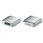AP2-100T Magnetisk opladningsadapter, Type-C-hunstik til MagSafe 2-hanstik, 100W PD-hurtigopladerkonverter til MacBook Pro/Air (2012-2015)