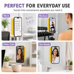 Butterfly Pattern Magnetic Suction Cup Phone Mount Compatible with MagSafe Case Silicone Sticky Grip Holder