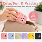 Football Pattern Magnetic Suction Cup Phone Mount Compatible with MagSafe Case Silicone Sticky Grip Holder