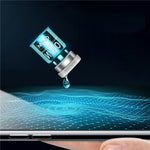 2-pak Nano Flydende Skærmbeskytter Usynlig SiO2 Belægning Skærmfolie til Telefoner Tablets Smartwatches