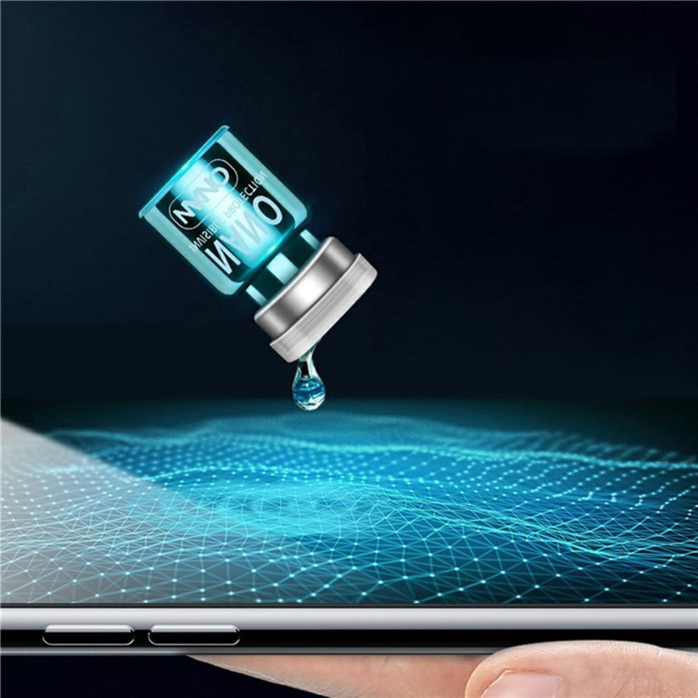 2-pak Nano Flydende Skærmbeskytter Usynlig SiO2 Belægning Skærmfolie til Telefoner Tablets Smartwatches