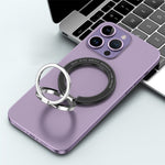 Magnetic Ring Stand 360° Rotation Foldable Finger Grip Dual-Axis Zinc Alloy Phone Kickstand