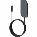 Magnetisk trådløs oplader til iPad Pro 12.9 (2022) / (2021) / (2020) / (2018) PD Hurtig Opladning Type-C Nylon Flettet Kabel