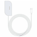 Magnetisk trådløs oplader til iPad Pro 12.9 (2022) / (2021) / (2020) / (2018) PD Hurtig Opladning Type-C Nylon Flettet Kabel