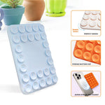 Magnetic Phone Stand Suction Cup Silicone Phone Holder for Car Desktop Glass Surface