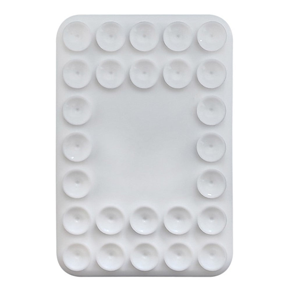 Magnetic Phone Stand Suction Cup Silicone Phone Holder for Car Desktop Glass Surface
