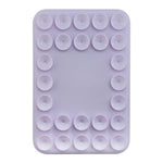 Magnetic Phone Stand Suction Cup Silicone Phone Holder for Car Desktop Glass Surface