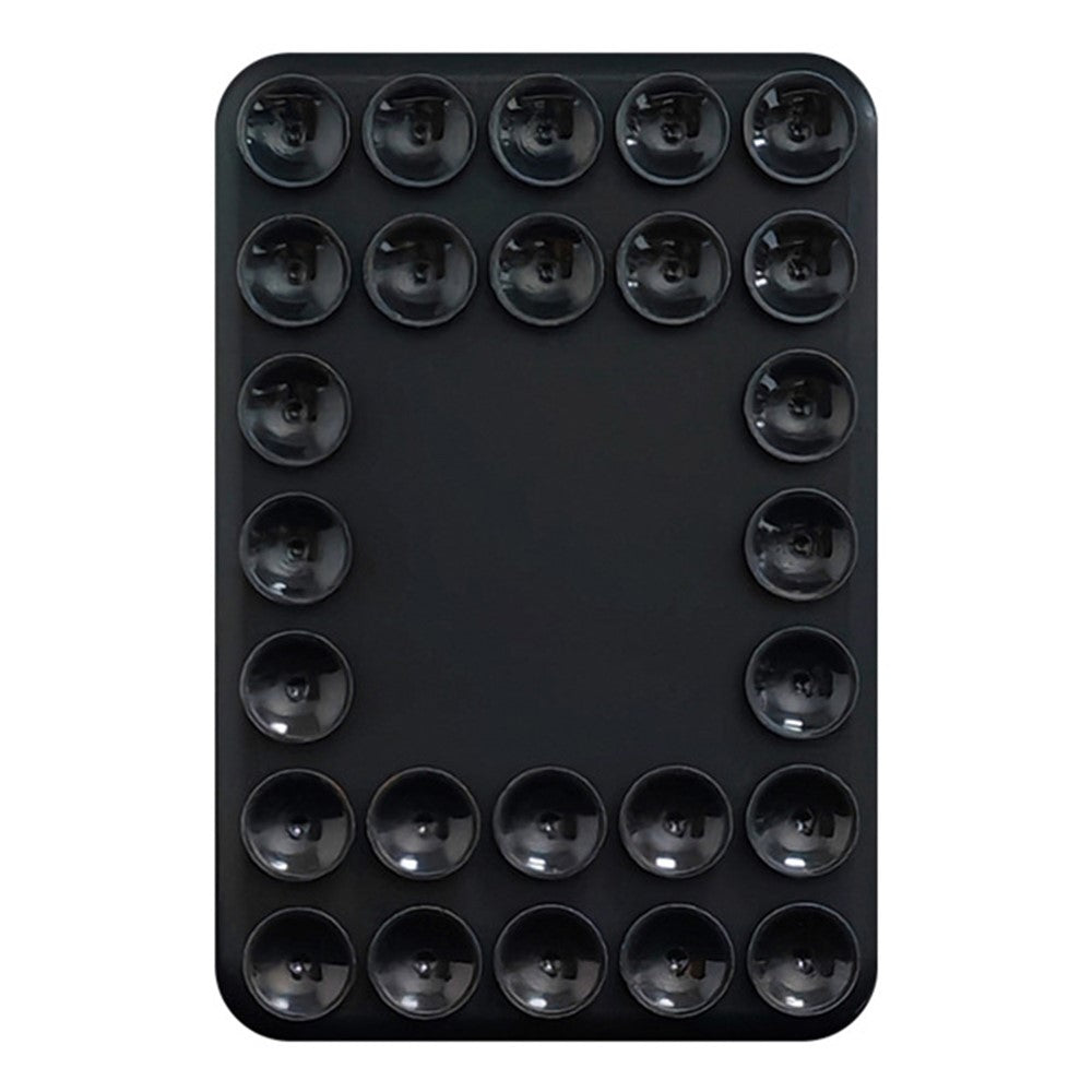 Magnetic Phone Stand Suction Cup Silicone Phone Holder for Car Desktop Glass Surface