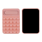 Silicone Suction Cup Magnetic Phone Mount Foldable Kickstand for Smooth Surface Desktop
