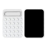 Silicone Suction Cup Magnetic Phone Mount Foldable Kickstand for Smooth Surface Desktop