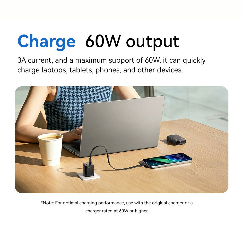 ESSAGER ES-OTG40 6-in-1 Adapter Kit with 60W Fast Charging Cable SIM Card Storage Kit and Phone Stand
