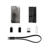 ESSAGER ES-OTG40 6-in-1 Adapter Kit with 60W Fast Charging Cable SIM Card Storage Kit and Phone Stand