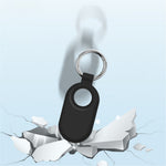 For Samsung Galaxy SmartTag 2 Holder Case Scratch Resistant Silicone Protective Cover with Carabiner