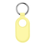 For Samsung Galaxy SmartTag 2 Holder Case Scratch Resistant Silicone Protective Cover with Carabiner