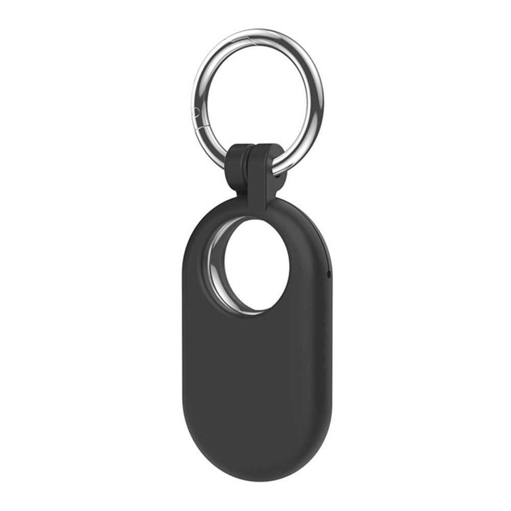 For Samsung Galaxy SmartTag 2 Anti-lost Case Tracking Device Locator Silicone Cover with Carabiner