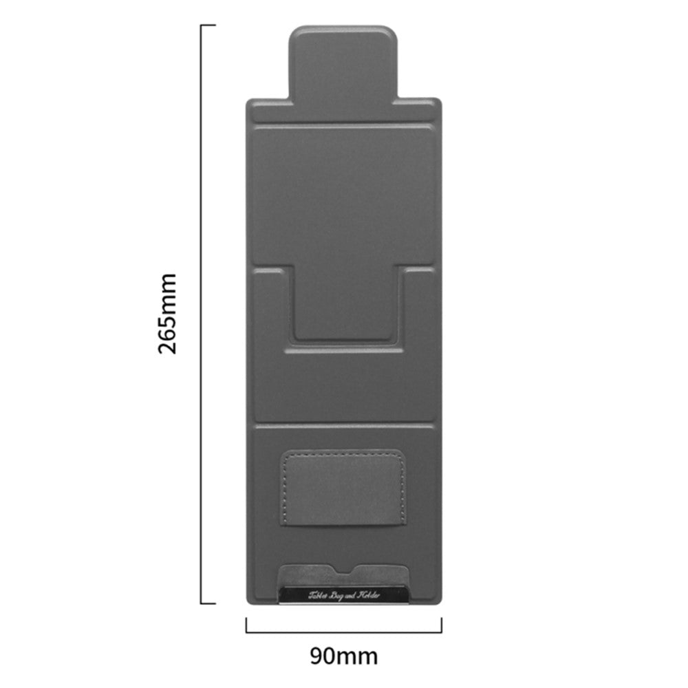 Ultra-Thin Foldable Cell Phone Holder PU Leather Phone Desktop Stand