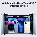 60W 10Gbps Digital Display Adapter Type-C to USB-A Female to Male Mini Converter
