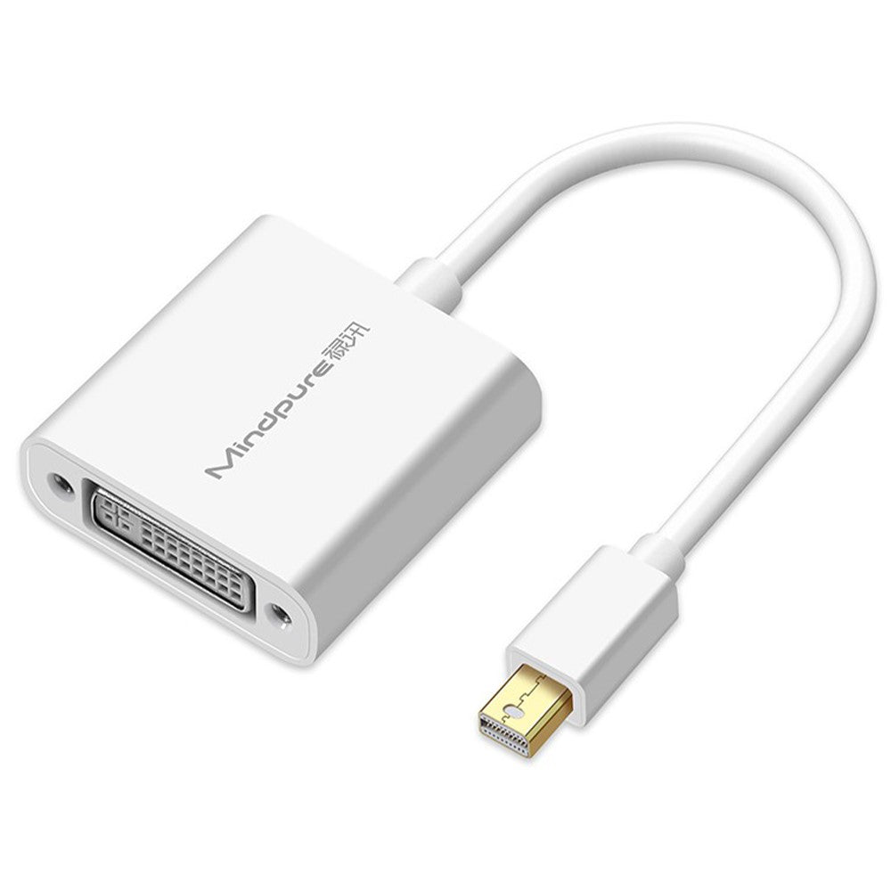 MINDPURE AD020 1080P 60Hz Mini DP til DVI Konverter Han til Hun Adapterkabel