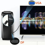 MINDPURE AD005 DP to VGA Adapter DP Male to VGA Female 1080P Converter Dongle