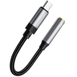 ESSAGER Type-C han til 3,5 mm hun hovedtelefonforbindelse lydadapterkabel