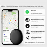 F08 Smart Tracker Round Shape Item Anti-Lost Mini Global Finder for iOS Only