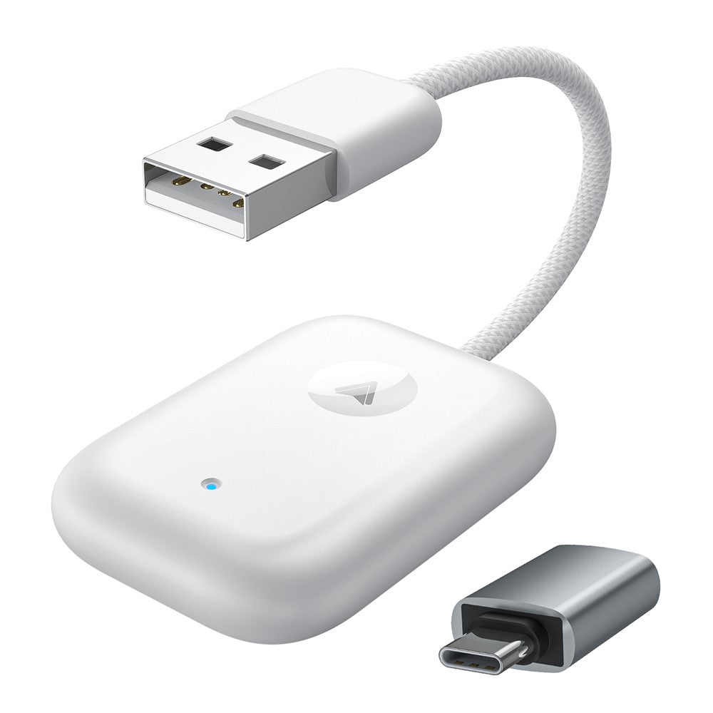 643 Trådløs Android Auto-adapter til Android-telefoner Opgrader kablet til trådløst