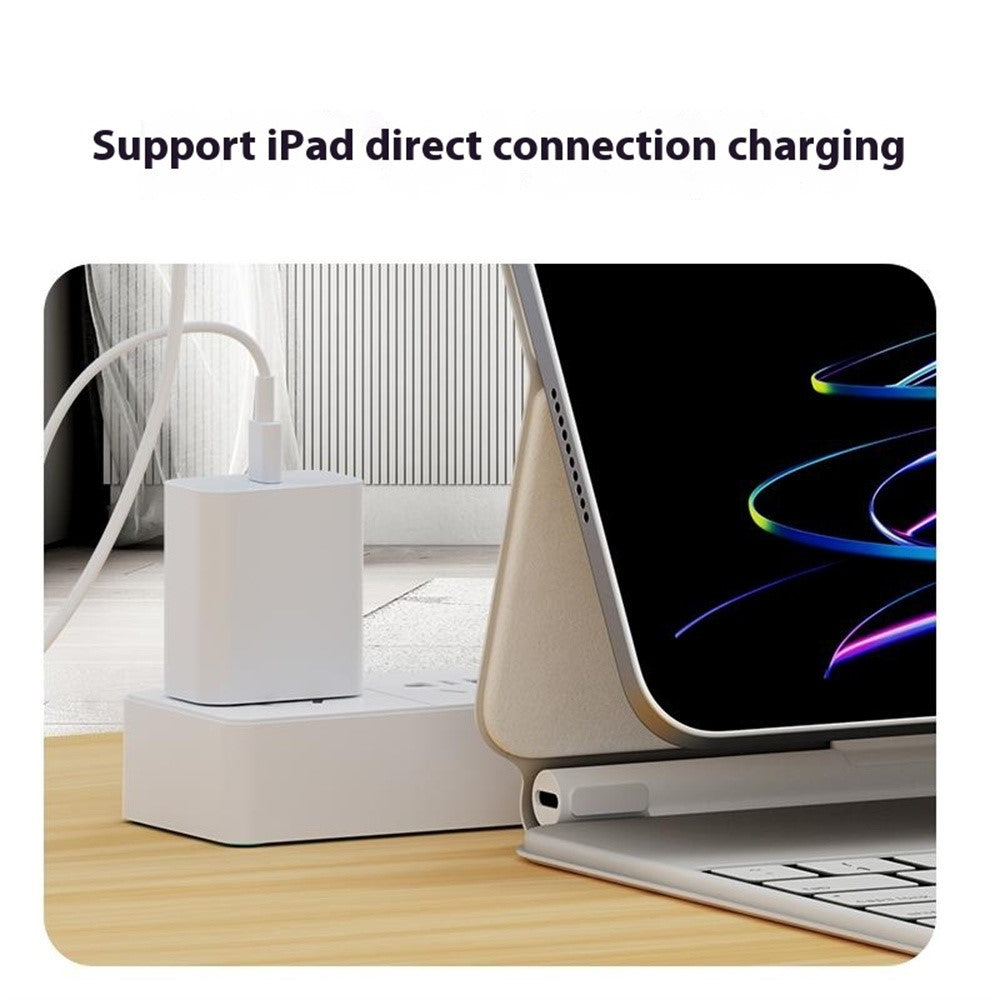 Female iP to Male Type-C Adapter Charging / Microphone Converter for Type-C Phones / Tablets