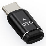 Female iP to Male Type-C Adapter Charging / Microphone Converter for Type-C Phones / Tablets