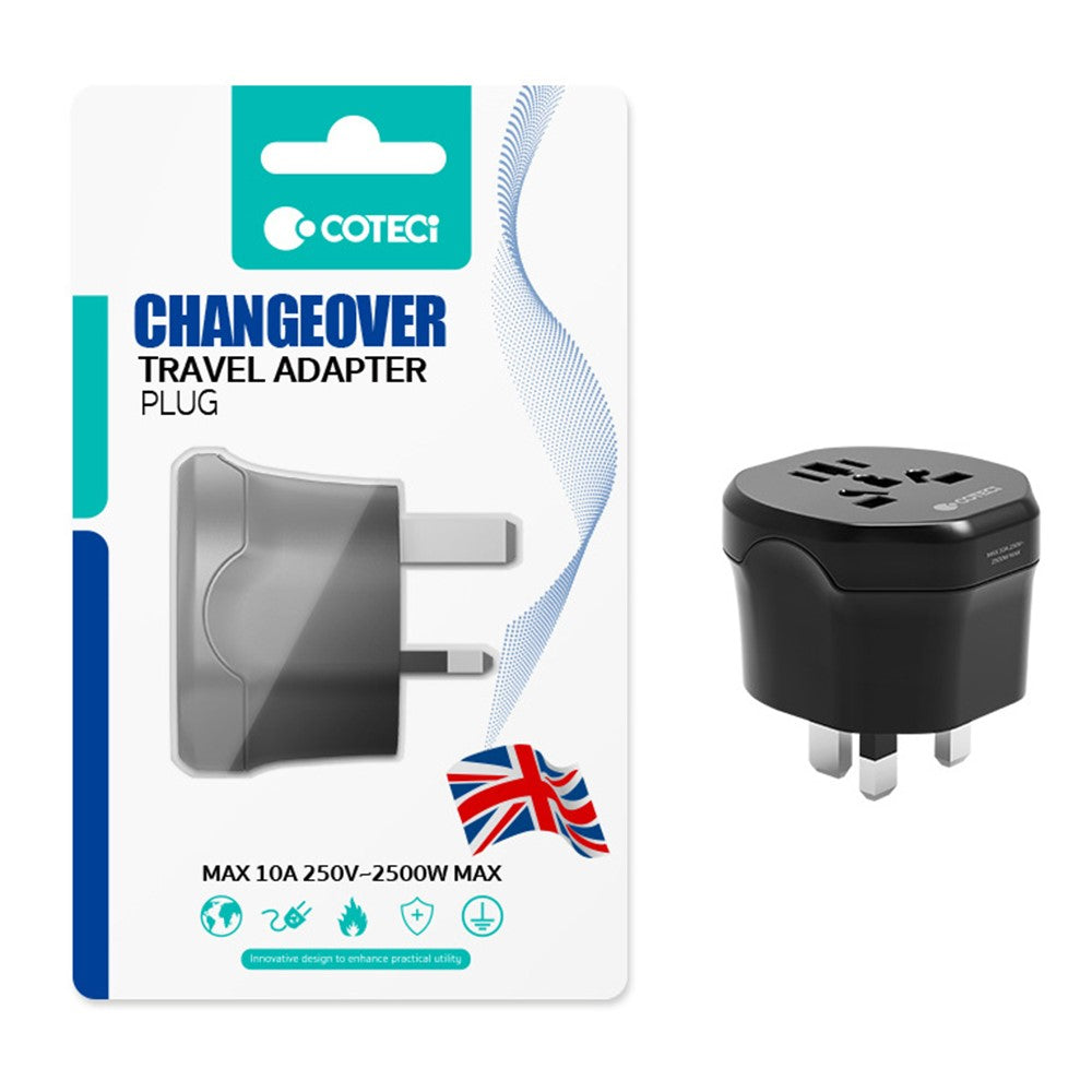 COTECI USA / UK / EU Stik til Universal Adapter Bærbar Strømkonverter til Global Rejse