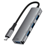 ACEFAST J15 4 in 1 USB-C Hub 5Gbps High Speed Data Transfer USB 3.0 Docking Station Plug and Play