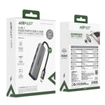 ACEFAST J15 4 in 1 USB-C Hub 5Gbps High Speed Data Transfer USB 3.0 Docking Station Plug and Play