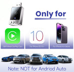 Wired to Wireless CarPlay Adapter for iPhone 2.4/5.8G Dual Band WiFi Bluetooth-compatible USB Dongle